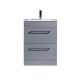 Siren 500 Pebble Grey Floor Unit & Basin