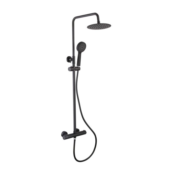 Black Series L Dual Thermostatic Shower
